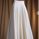 Purple slim and long skirt with a college style pleated new versatile temperament European style mother high waist light luxury skirt