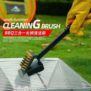 FaSoLa BBQ Grill Cleaning Brush Kit Safe Wire Scrubber Grill Brush