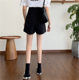 
Large size versatile irregular A-line skirt for women, summer, slightly fat mm high waist, belly-covering skirt and pants, slim short skirt