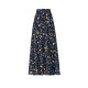 2021 Summer new versatile chiffon half -body long skirt ladies high -waist A -line large size dance skirt
