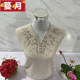 Middle-aged and elderly female mothers in autumn and winter 100 pure wool sweater diamond-set top V-neck sweater loose long-sleeved base shirt