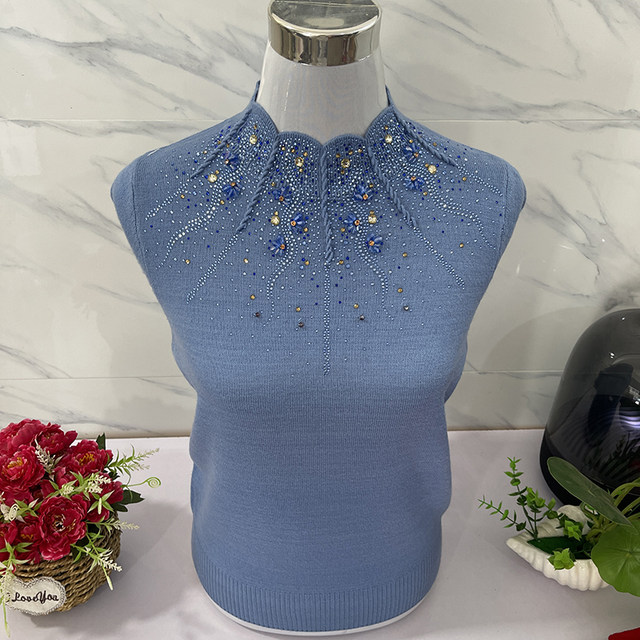 Big red sweater for women pullover loose year mother thickened knitted base sweater long sleeve autumn and winter diamonds