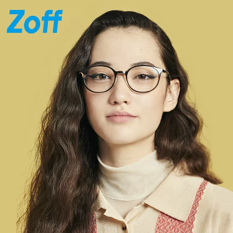 日本Zoff黑科技超轻SMART复古近视眼镜框女款波士顿框男ZJ71020 - Taobao