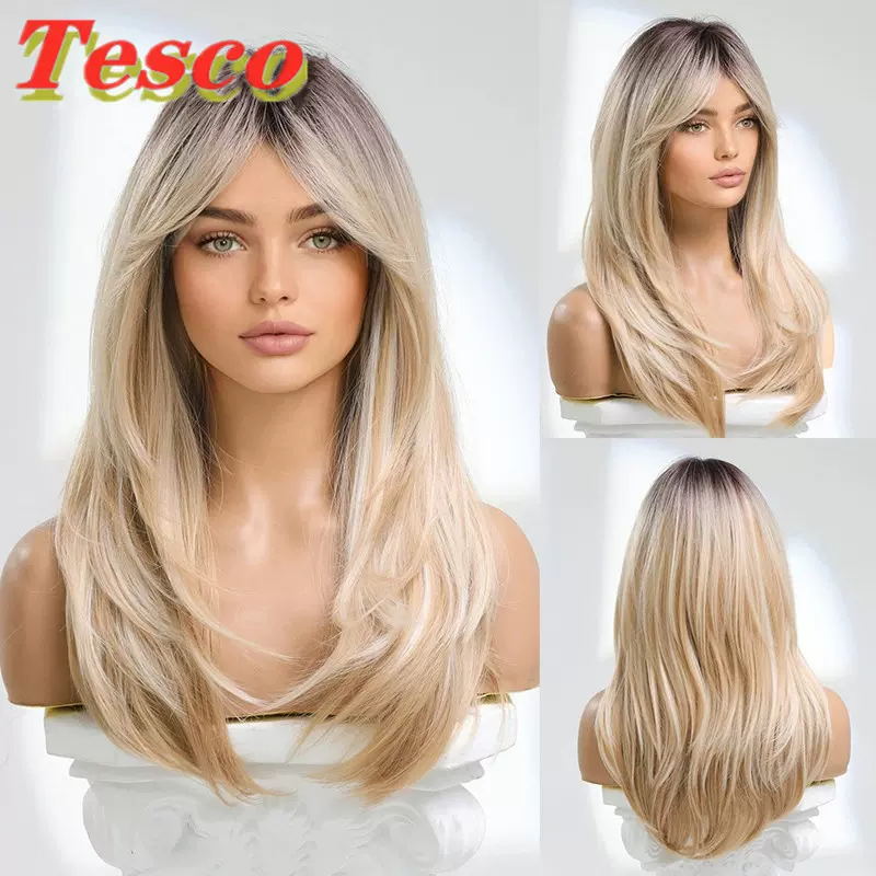 Blonde on sale wig tesco