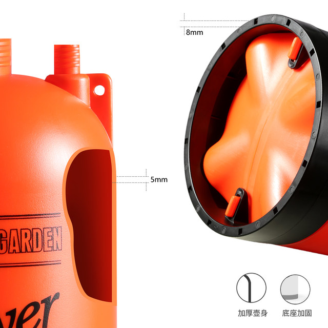 Small gardening spray watering flower pressure disinfection watering can wash windows of high pressure agricultural manual air pressure sprayer
