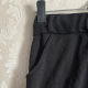 Summer drawing sweater skirt Black casual sports short skirt female high waist, thin, commute solid color A -line skirt