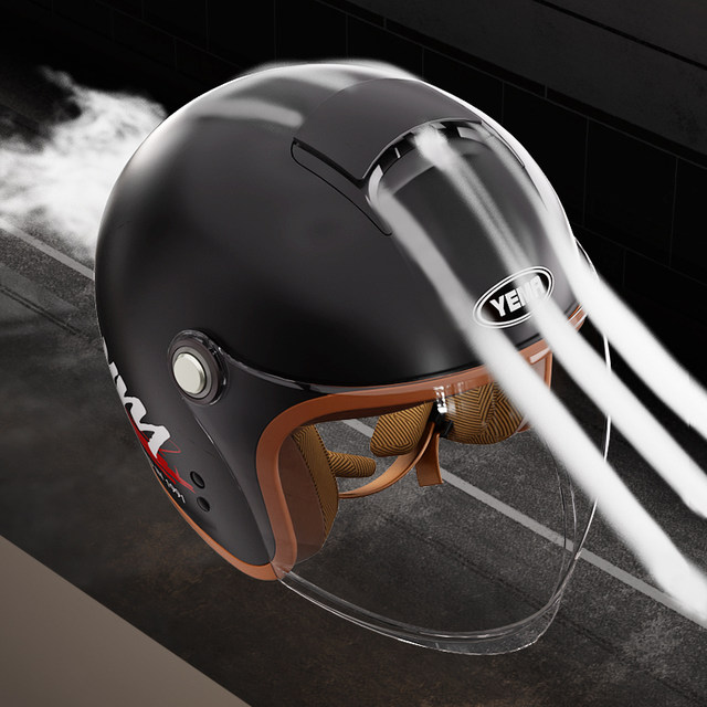 Yema electric motorcycle helmet men's autumn and winter 3C certified four-season universal thermal battery car helmet women's