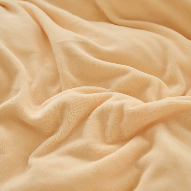 New winter milk velvet four-piece set, coral velvet bedding set, double-sided flannel quilt cover, thick velvet bed sheet set, three-piece set