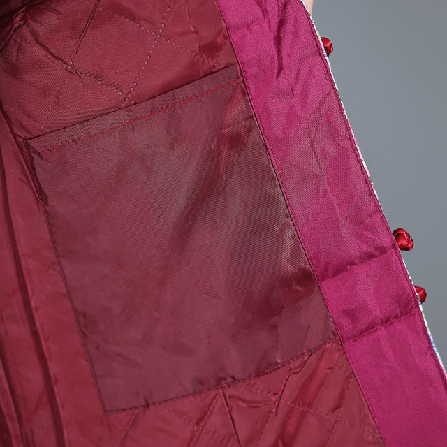 Tang clothes cotton coat Ms. Winter new thickened and improved cheongsam top small cotton jacket retro Chinese national style women's clothing
