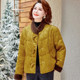 
New mother's winter clothing plus velvet and thickened cotton-padded jacket, short style, stylish, lightweight and warm cotton-padded jacket for middle-aged and elderly people