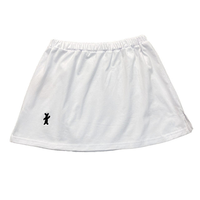 300Jin [Jin is equal to 0.5kg] Plus size sweatshirt, bottoming inner layer, female layering, revealing white side butt curtain, A-line skirt, small white skirt