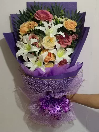 假花西欧风情 新人首单立减十元 22年1月 淘宝海外