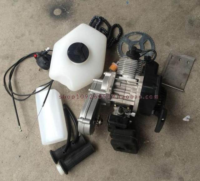 DIY modified bicycle gasoline engine 49CC Xiaolia off-road motorcycle accessories two-stroke engine cylinder block