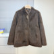 
Mom's autumn and winter imitation mink fur coat new middle-aged and elderly women's loose thickened fur one-piece top
