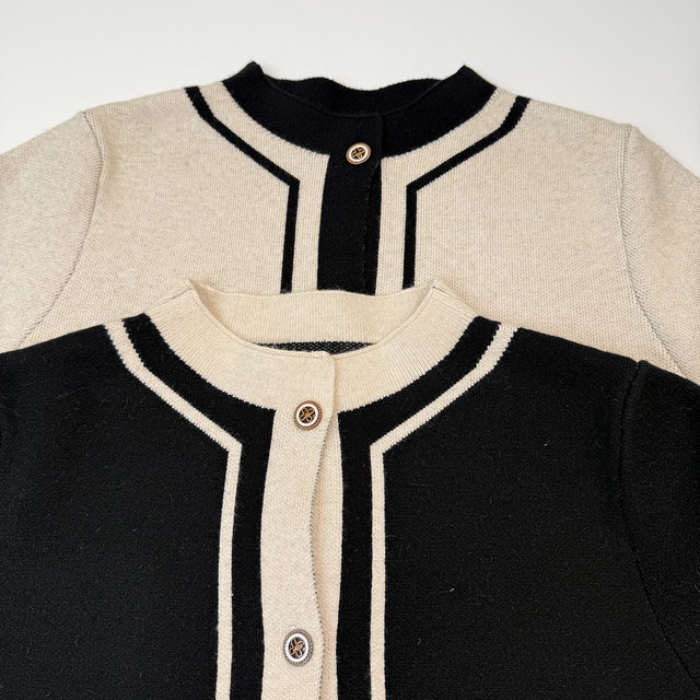 
Mom's autumn suit middle-aged and elderly fashion women's loose cardigan top wide-leg pants autumn and winter sweater women's two-piece suit