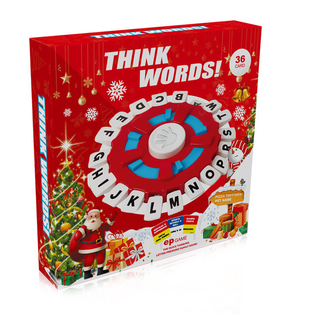 Children's Crazy Alphabet Board Game Fast-Paced Parent-Child Interactive Event Party Party Multiplayer Puzzle Toys