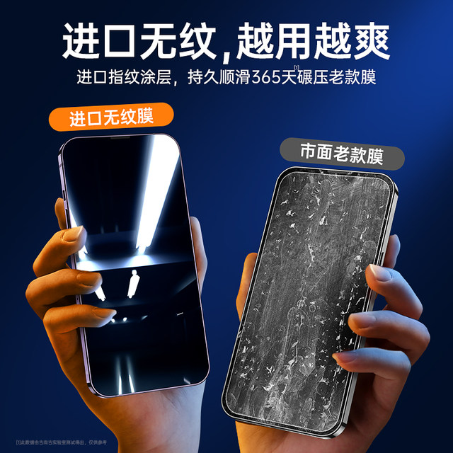 Gu Shanggu is suitable for iPhone13/11 tempered film 15Pro Apple 16 ProMax full screen 14 HD 17 anti-fall Xsmax mobile phone 8plus anti-peeping film XS anti-peeping 12 protective film XR