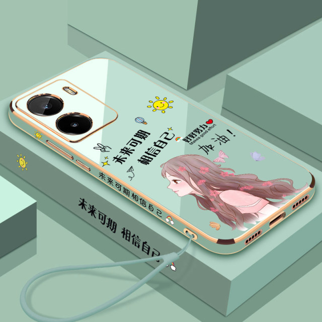 Applicable to realme neo7x mobile phone case realme Neo7x protective silicone case RMX5071 lens full cover anti-fall noe soft realme women oppo new creative cute anime 2D steel