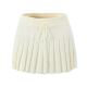 French ins sexy versatile women's high waist strap stretch solid color sweater skirt pleated skirt short skirt