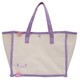 Large-capacity canvas women's bag 2025 new mommy mother and baby bag contrasting color portable tote bag class commuting shoulder bag