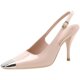 Large -size ultra -high heels Female chopped men's thin heels 41-43 spring and summer black fashion sexy fat feet sandals plus fat and widening