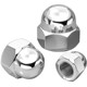 201 stainless steel cap nut nut decorative cap screw cap overall cap female round ball head M4-M20