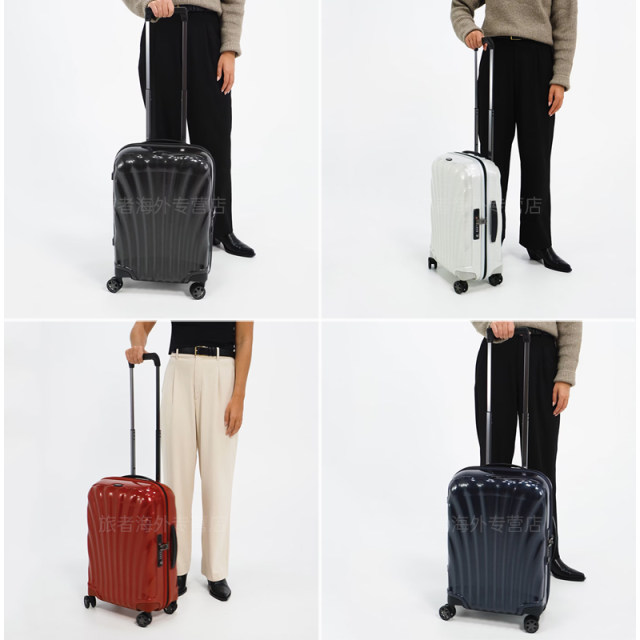 Samsonite/Samsonite Luggage Flagship Store Shopping Mall Same Style Men’s and Women’s Trolley CS2 Suitcase Rookie Warehouse
