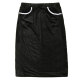 2025 summer and autumn new casual straight skirt for women with high waist slim gold velvet sports one-step hip-wrap short skirt