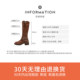Maillard long boots for women 2025 new spring and autumn hot retro western denim boots thick sole high knight boots