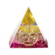 Natural crystal 6 cm customized pyramid office desktop living room home decoration ornaments jewelry gifts for women