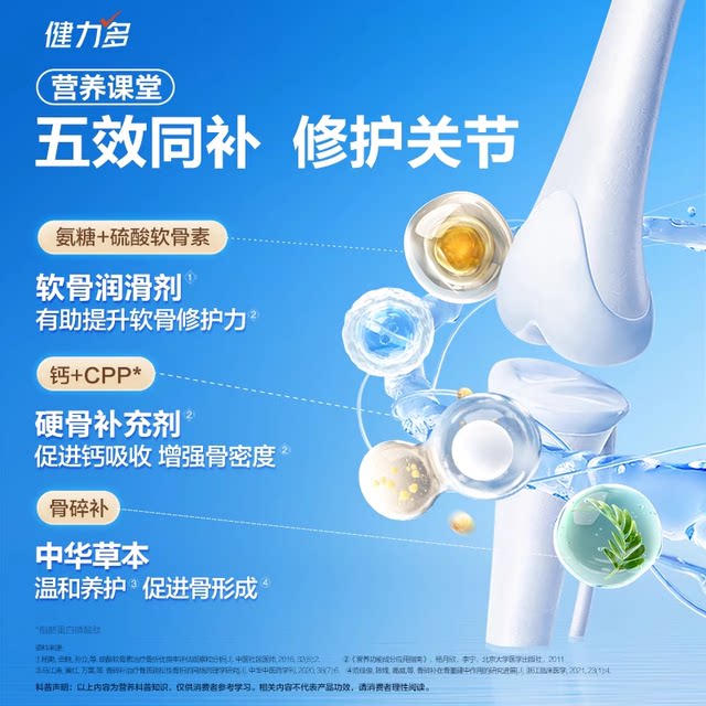 Tomson By-Health Chondroitin Calcium Tablets 200 Tablets Replenish cartilage and protect joints