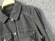 Foreign trade original single women's black cotton denim shirt spring and autumn long-sleeved shirt slim thin jacket casual top special price