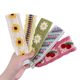 Knitted floral bangs and hairbands for women 2025 new pastoral headbands and hair tidying Velcro hairpins for hairpins