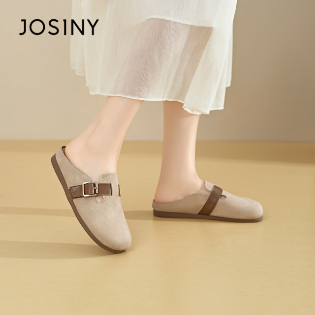 Zhuosini single shoes for women large size autumn new fashion casual lightweight women's shoes autumn hot-toe slippers