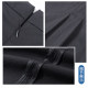 Black skirt for women summer 2025 new A-line mid-length summer thin work pocket skirt casual skirt