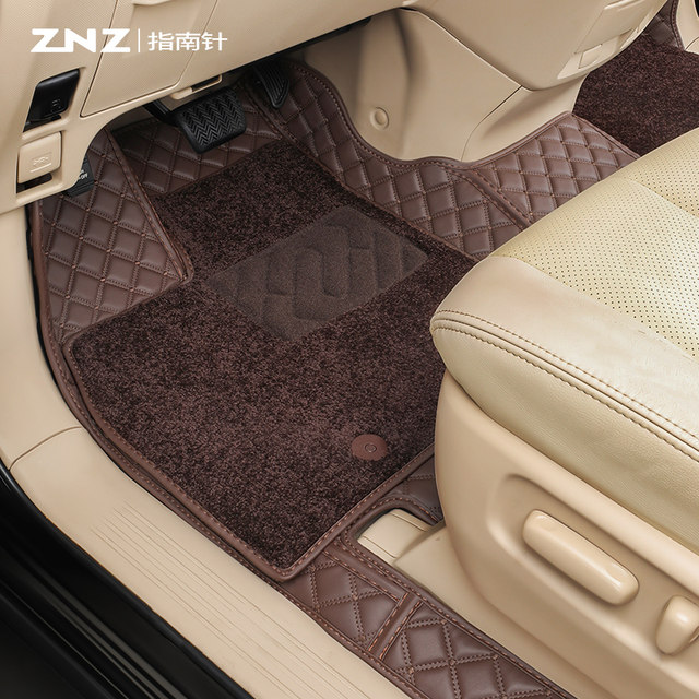 Suitable for Toyota Previa floor mats 06-20 models, fully surrounded Big Overlord modified carpet decoration, special for 7 seats and seven