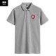 Harvard University, Harvard University, the campus culture commemorative short -sleeved POLO shirt, men's and women's T -shirts