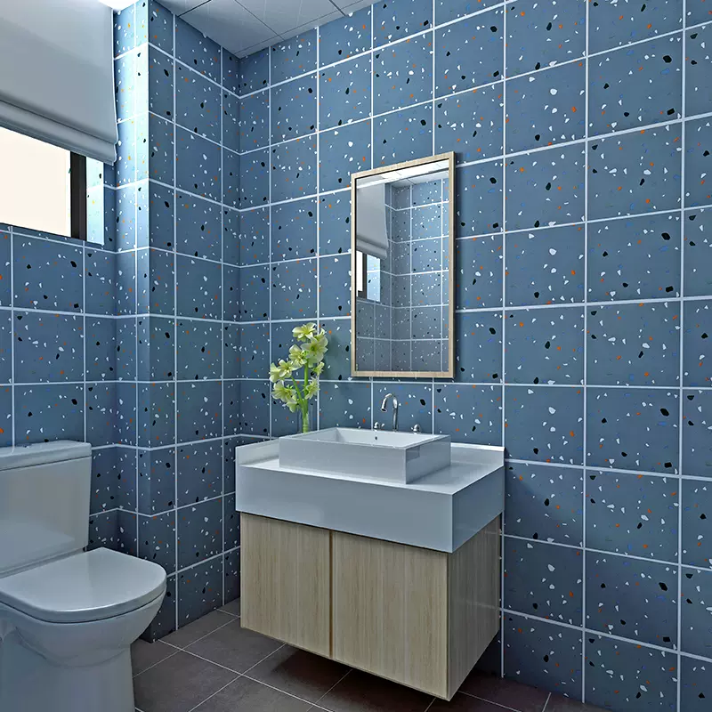 卫生间墙贴浴室防水贴纸厕所洗澡间瓷砖贴墙纸自粘壁纸防潮
