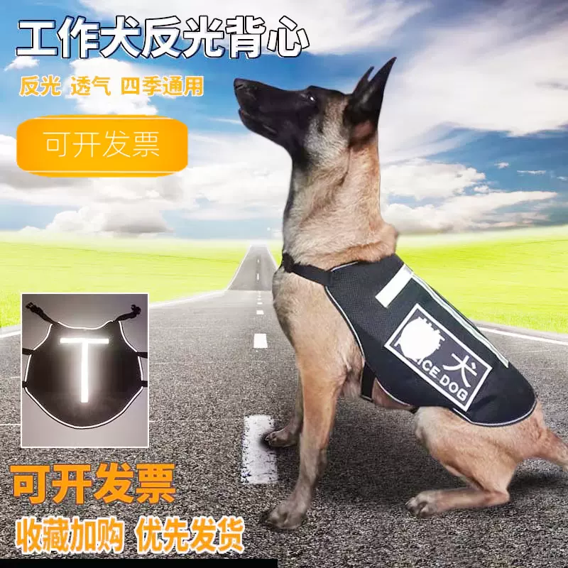 德牧反光背心 新人首单立减十元 21年11月 淘宝海外