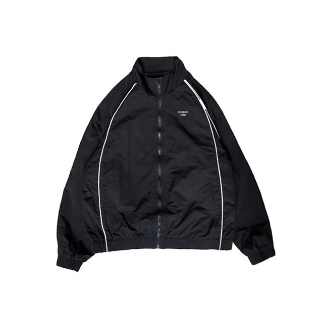 2025 new embroidered stand-collar jacket for men and women bf trendy brand autumn and winter loose and handsome American sports baseball jacket