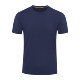 
Pure cotton short-sleeved T-shirt custom class uniform printing logo loose round neck large size advertising shirt DIY group party work clothes