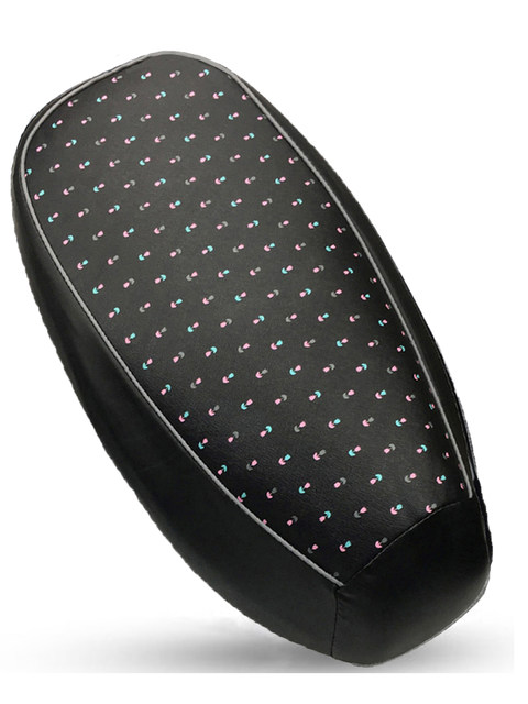 Electric vehicle seat cushion cover waterproof and sun protection motorcycle seat cushion cover battery car leather seat cover pedal seat leather cover heat insulation