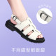 Pansy Japanese women's sandals lightweight and comfortable casual shoes wide foot toe roll sandals for women