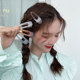Side hair clip net red 2025 new clip headdress female duckbill folder large bangs clipper side clip Korean card