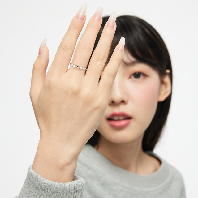 Cardillo's couple's ring in the name of love A pair of 925 silver rings as birthday gifts for men and women