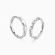 Cardillo's couple's ring in the name of love A pair of 925 silver rings as birthday gifts for men and women
