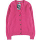 Vintage vintage Youjia Solid Color Wool Cardigan V-neck Large Size Sweater Knitted Men and Women Couple College Jacket 2