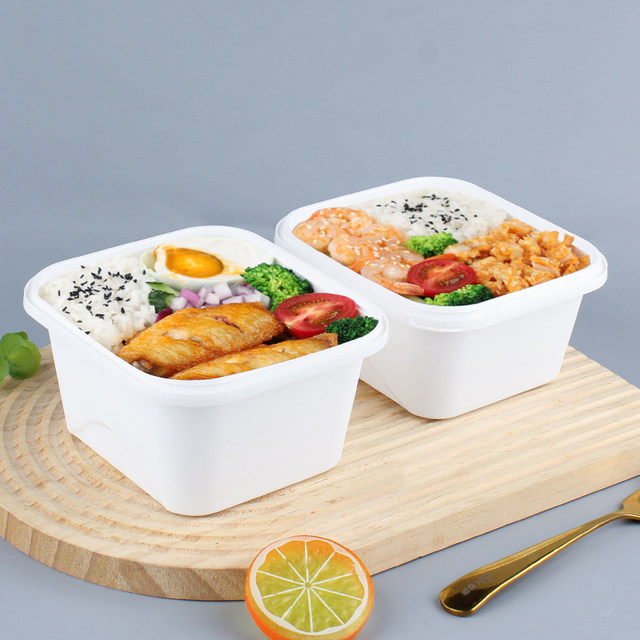 One -time package box square meal box food -grade lunch box box box ...