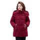Middle-aged mother's winter clothing, thickened and warm down cotton clothing, stylish 2025 new style, middle-aged and elderly women's large size fashionable cotton clothing