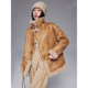 Reversible Motorcycle Lamb Wool Jacket Women's Fur Thickened Young Style 2025 Autumn and Winter New Fur All-in-One Coat